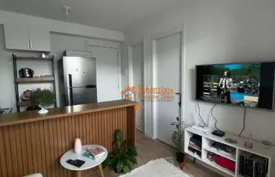 Apartamento com 1 dormitório à venda, 27 m² por r$ 297.000,00 - vila das bandeiras - guarulhos/sp
