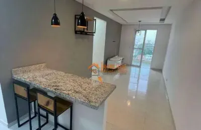 Apartamento com 2 dormitórios à venda, 67 m² por r$ 420.000,00 - gopoúva - guarulhos/sp