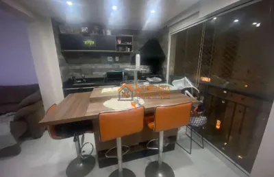 Apartamento com 3 dormitórios à venda, 83 m² por r$ 958.000,00 - jardim flor da montanha - guarulhos/sp
