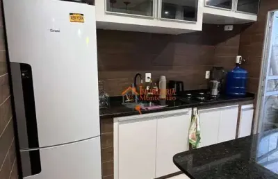 Apartamento garden com 2 dormitórios à venda, 48 m² por r$ 249.000,00 - água chata - guarulhos/sp