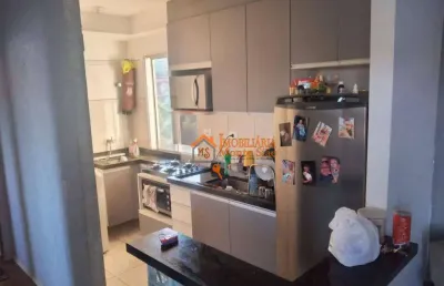 Apartamento com 2 dormitórios à venda, 43 m² por r$ 195.000,00 - vila nova bonsucesso - guarulhos/sp