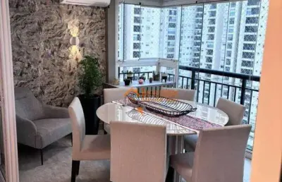 Apartamento com 3 dormitórios à venda, 122 m² por r$ 1.350.000,00 - jardim flor da montanha - guarulhos/sp