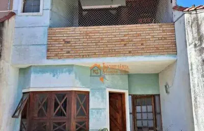 Sobrado com 3 dormitórios à venda, 134 m² por r$ 532.000,00 - jardim bom clima - guarulhos/sp