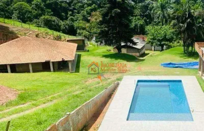Sítio com 3 dormitórios à venda, 20000 m² por r$ 1.200.000,00 - nazare paulista - nazaré paulista/sp