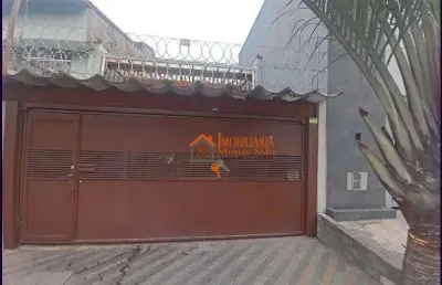 Sobrado com 5 dormitórios à venda, 320 m² por r$ 745.500,00 - vila flórida - guarulhos/sp