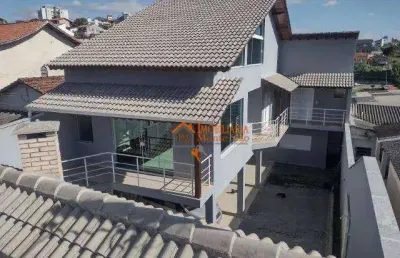 Sobrado com 4 dormitórios à venda, 309 m² por r$ 1.500.000,00 - centro - arujá/sp