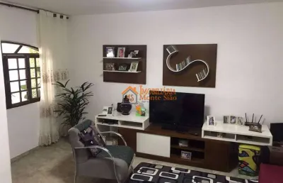Sobrado com 4 dormitórios à venda, 232 m² por r$ 750.000,00 - jardim bela vista - guarulhos/sp