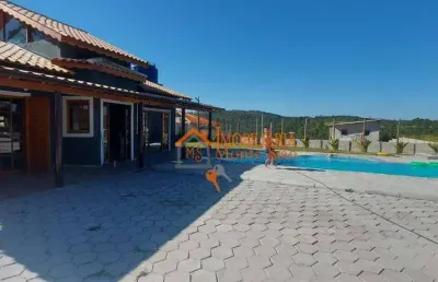 Chácara com 2 dormitórios à venda, 672 m² por r$ 650.000,00 -  chácara alto da colinas verdes - atibaia/sp