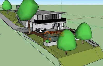 Terreno à venda, 1300 m² por r$ 690.000,00 - são bento - arujá/sp