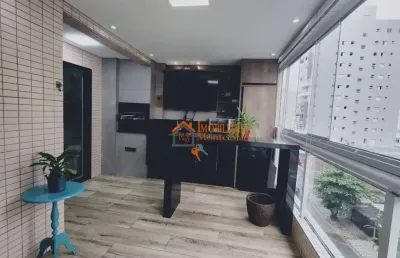Apartamento com 3 dormitórios à venda, 102 m² por r$ 950.000,00 - canto do forte - praia grande/sp