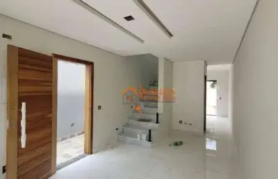 Sobrado com 2 dormitórios à venda, 70 m² por r$ 440.000,00 - chácara águas da pedra - itaquaquecetuba/sp