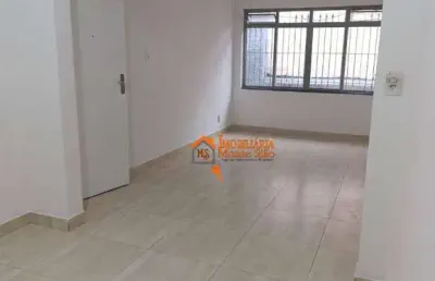 Apartamento com 2 dormitórios para alugar por r$ 1.495,00/mês - cocaia - guarulhos/sp