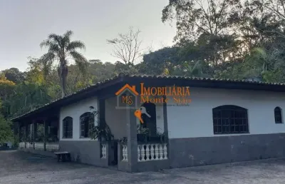 Chácara com 4 dormitórios à venda, 7000 m² por r$ 1.500.000,00 - chácaras copaco - arujá/sp