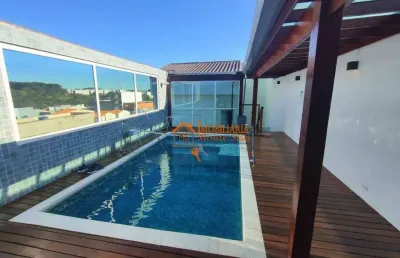 Sobrado com 4 dormitórios à venda, 450 m² por r$ 1.616.000,00 - residencial e comercial guarulhos - guarulhos/sp