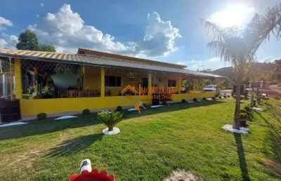 Chácara com 2 dormitórios à venda, 2000 m² por r$ 750.000,00 - pouso alegre - santa isabel/sp