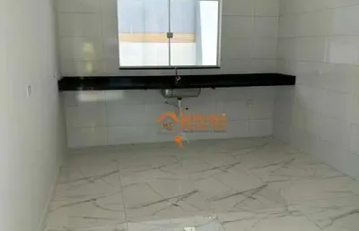 Sobrado com 2 dormitórios à venda, 81 m² por r$ 410.000,00 - jardim pinheirinho - itaquaquecetuba/sp