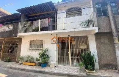 Sobrado com 2 dormitórios à venda, 100 m² por r$ 200.000,00 - conjunto residencial haroldo veloso - guarulhos/sp