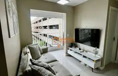 Apartamento com 2 dormitórios à venda, 43 m² por r$ 373.000,00 - vila itapegica - guarulhos/sp