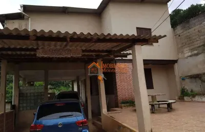 Chácara com 3 dormitórios à venda, 325 m² por r$ 750.000,00 - recreio são jorge - guarulhos/sp