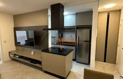 Apartamento com 2 dormitórios à venda, 68 m² por r$ 670.000,00 - jardim flor da montanha - guarulhos/sp