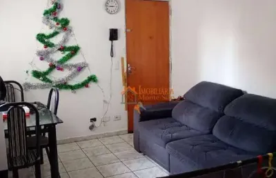 Apartamento com 2 dormitórios à venda, 51 m² por r$ 190.000,00 - parque jurema - guarulhos/sp