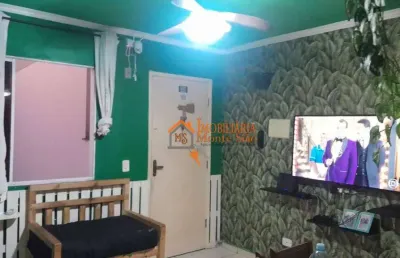 Apartamento com 2 dormitórios à venda, 58 m² por r$ 180.000,00 - vila sadokim - guarulhos/sp