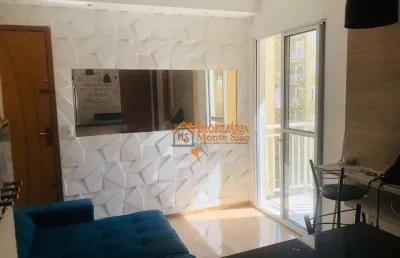 Apartamento com 2 dormitórios à venda, 42 m² por r$ 230.000,00 - jardim são domingos - guarulhos/sp