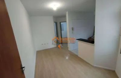 Apartamento com 2 dormitórios à venda, 40 m² por r$ 185.000,00 - vila galvão - guarulhos/sp