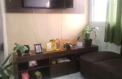 Apartamento com 2 dormitórios à venda, 62 m² por r$ 135.000,00 - jardim guilhermino - guarulhos/sp