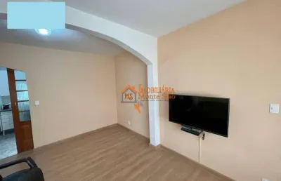 Apartamento com 2 dormitórios à venda, 80 m² por r$ 244.000,00 - jardim santa mena - guarulhos/sp