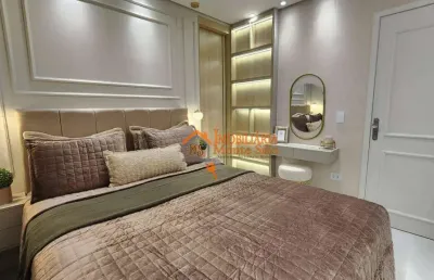 Apartamento com 3 dormitórios à venda, 100 m² por r$ 1.300.000,00 - jordanópolis - arujá/sp