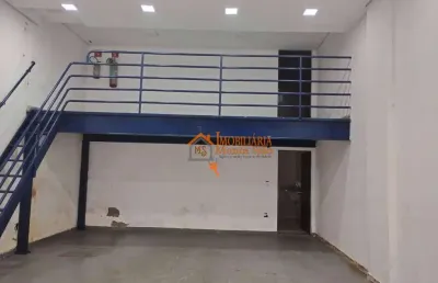 Salão para alugar, 180 m² por r$ 4.500,00/mês - vila carmela ii - guarulhos/sp