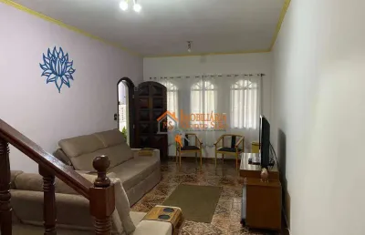 Casa com 3 dormitórios, 306 m² - venda por r$ 1.385.000,00 ou aluguel por r$ 10.203,00/mês - parque renato maia - guarulhos/sp