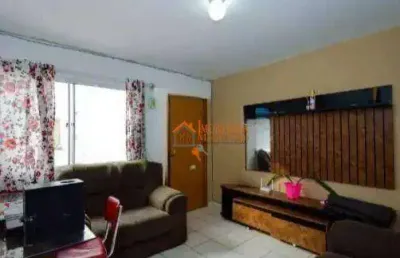 Apartamento com 2 dormitórios à venda, 50 m² por r$ 192.000,00 - vila nova bonsucesso - guarulhos/sp
