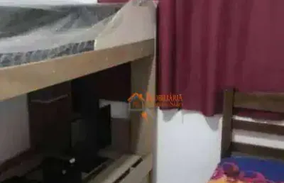 Apartamento com 2 dormitórios à venda, 50 m² por r$ 144.000,00 - vila alzira - guarulhos/sp