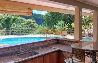 Sobrado com 4 dormitórios à venda, 500 m² por r$ 1.915.000,00 - arujazinho ii - arujá/sp