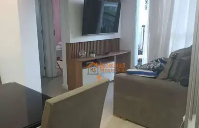 Apartamento com 2 dormitórios à venda, 42 m² por r$ 426.000,00 - vila galvão - guarulhos/sp