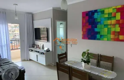 Apartamento com 2 dormitórios à venda, 60 m² por r$ 250.000,00 - vila imaculada - guarulhos/sp