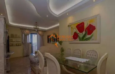 Apartamento com 3 dormitórios à venda, 107 m² por r$ 575.000,00 - vila galvão - guarulhos/sp