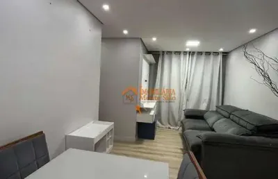 Apartamento com 2 dormitórios à venda, 69 m² por r$ 639.000,00 - picanco - guarulhos/sp