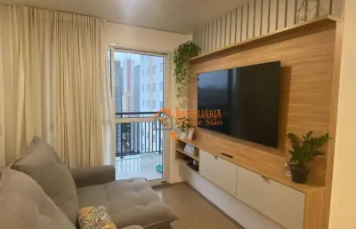 Apartamento com 3 dormitórios à venda, 75 m² por r$ 660.000,00 - picanço - guarulhos/sp