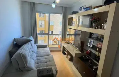 Apartamento com 2 dormitórios à venda, 52 m² por r$ 320.000,00 - gopoúva - guarulhos/sp