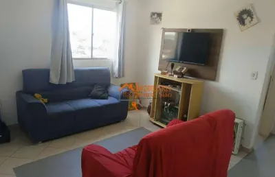 Apartamento com 1 dormitório à venda, 47 m² por r$ 203.000,00 - jardim santa mena - guarulhos/sp