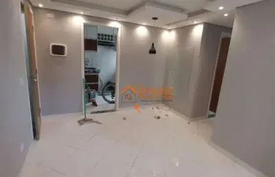 Apartamento com 2 dormitórios à venda, 44 m² por r$ 250.000,00 - jardim são luis - guarulhos/sp