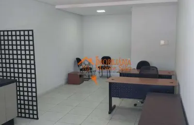 Sala para alugar, 32 m² por r$ 1.565,00/mês - vila galvão - guarulhos/sp