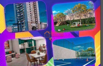 Apartamento com 2 dormitórios à venda, 47 m² por r$ 402.600,00 - vila das bandeiras - guarulhos/sp