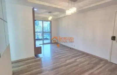 Apartamento com 3 dormitórios à venda, 75 m² por r$ 540.000,00 - picanco - guarulhos/sp