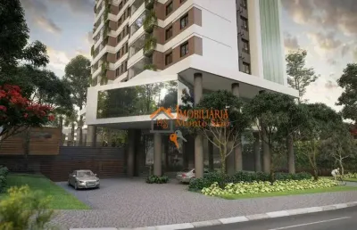 Apartamento com 2 dormitórios à venda, 76 m² por r$ 778.000,00 - jardim flor da montanha - guarulhos/sp