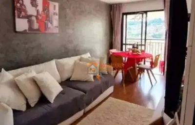 Apartamento com 2 dormitórios à venda, 51 m² por r$ 373.000,00 - vila galvão - guarulhos/sp