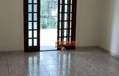 Sobrado com 3 dormitórios para alugar, 190 m² por r$ 5.800,00/mês - jardim tranqüilidade - guarulhos/sp